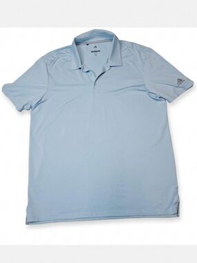 Adidas Sky Blue Men's Polo Golf Shirt